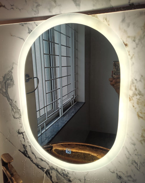 Aura Capsule LED Vanity Mirror (Touch Sensor & Backlit)